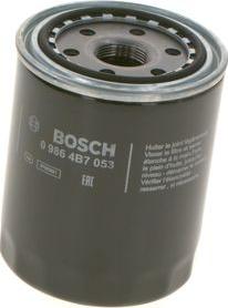 BOSCH 0 986 4B7 053 - Filtre à huile cwaw.fr