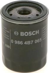 BOSCH 0 986 4B7 065 - Filtre à huile cwaw.fr