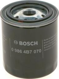 BOSCH 0 986 4B7 070 - Filtre à huile cwaw.fr