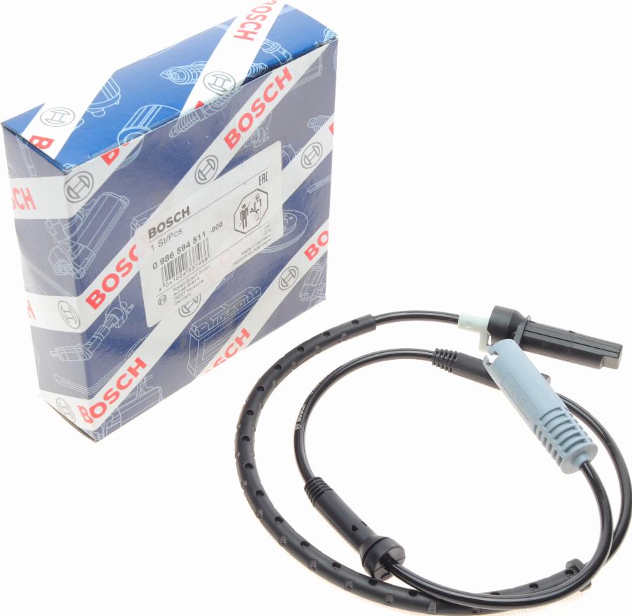 BOSCH 0 986 594 511 - Capteur, vitesse de roue cwaw.fr