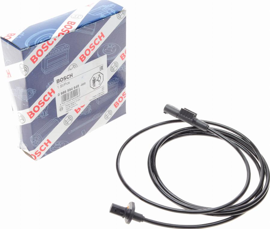 BOSCH 0 986 594 648 - Capteur, vitesse de roue cwaw.fr