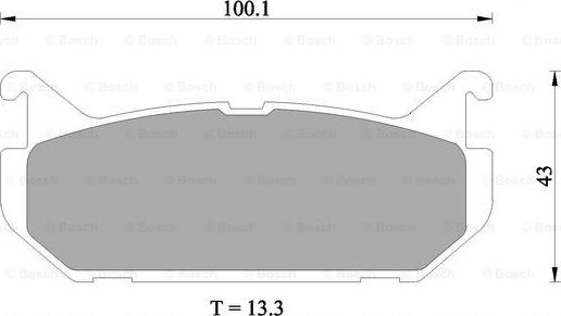 BOSCH 0 986 505 915 - Kit de plaquettes de frein, frein à disque cwaw.fr