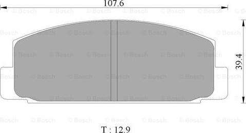 BOSCH 0 986 505 785 - Kit de plaquettes de frein, frein à disque cwaw.fr