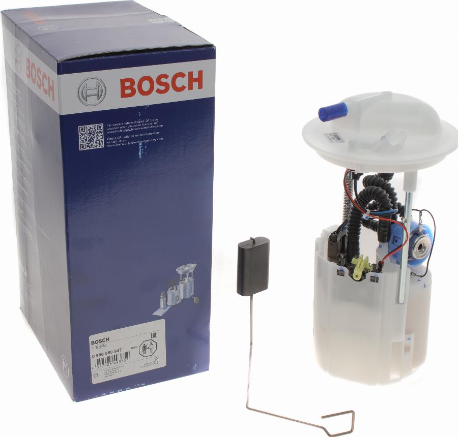 BOSCH 0 986 580 947 - Module d'alimentation en carburant cwaw.fr