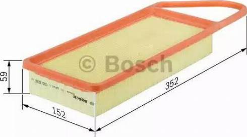 BOSCH 0 986 626 853 - Filtre à air cwaw.fr