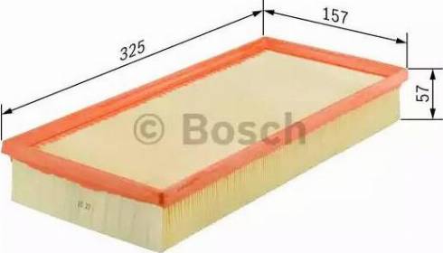 BOSCH 0 986 626 807 - Filtre à air cwaw.fr