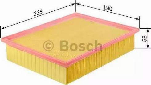 BOSCH 0 986 626 832 - Filtre à air cwaw.fr