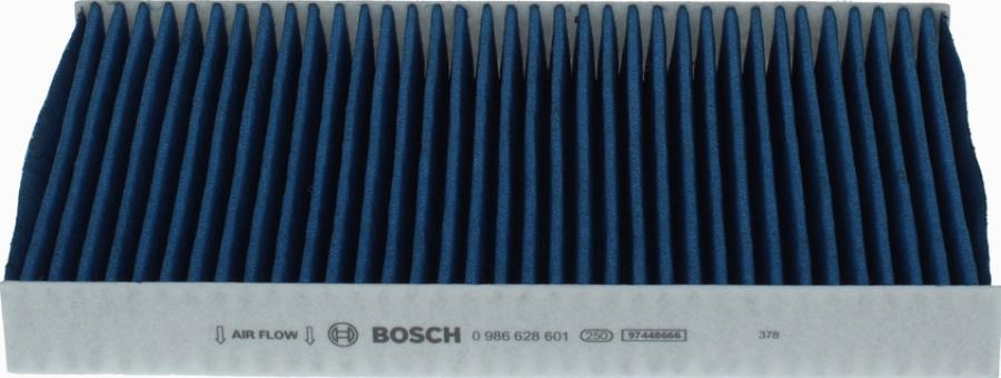 BOSCH 0 986 628 601 - Filtre, air de l'habitacle cwaw.fr