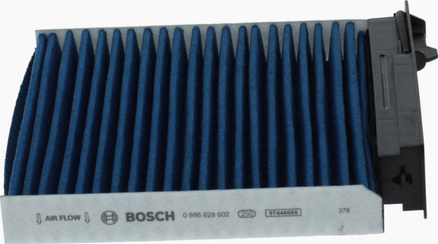 BOSCH 0 986 628 602 - Filtre, air de l'habitacle cwaw.fr