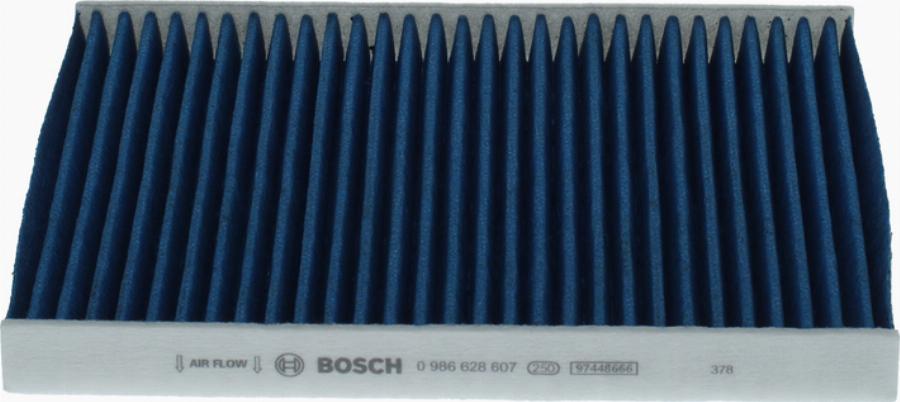 BOSCH 0 986 628 607 - Filtre, air de l'habitacle cwaw.fr