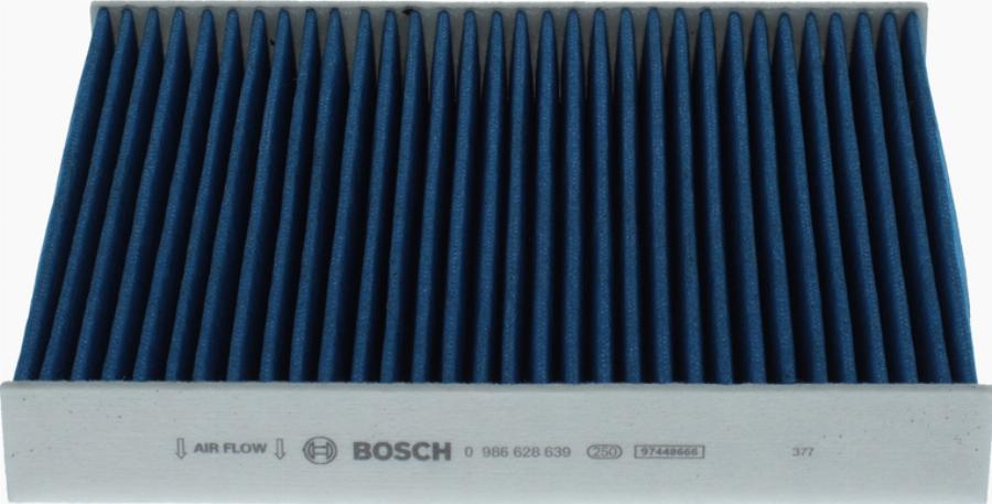 BOSCH 0 986 628 639 - Filtre, air de l'habitacle cwaw.fr