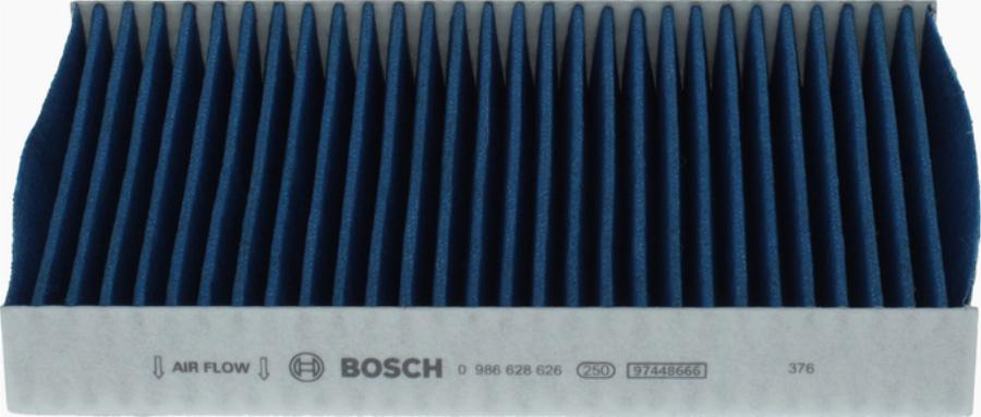 BOSCH 0 986 628 626 - Filtre, air de l'habitacle cwaw.fr