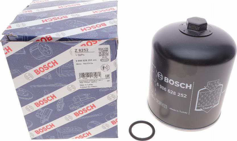 BOSCH 0 986 628 252 - Cartouche de dessicateur, système d'air comprimé cwaw.fr