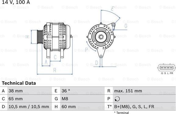 BOSCH 0 986 049 940 - Alternateur cwaw.fr