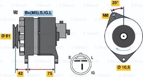 BOSCH 0 986 044 991 - Alternateur cwaw.fr