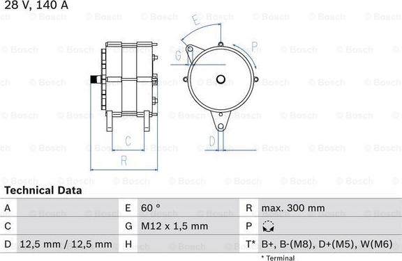 BOSCH 0 986 045 990 - Alternateur cwaw.fr