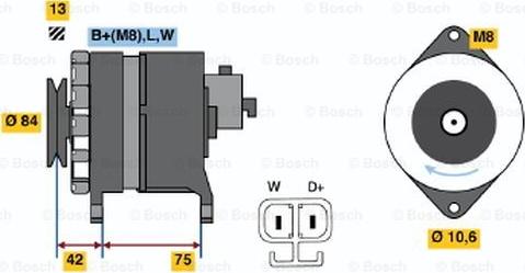 BOSCH 0 986 041 791 - Alternateur cwaw.fr