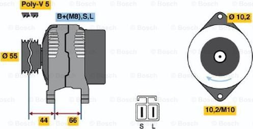 BOSCH 0 986 042 921 - Alternateur cwaw.fr