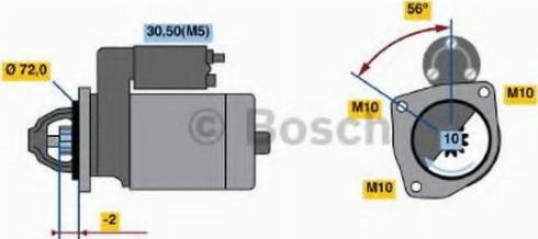 BOSCH 0 986 018 970 - Démarreur cwaw.fr