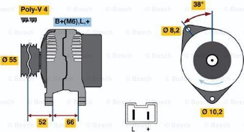 BOSCH 0 986 039 991 - Alternateur cwaw.fr