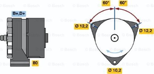 BOSCH 0 986 034 940 - Alternateur cwaw.fr