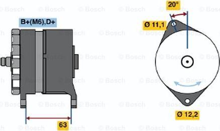 BOSCH 0 986 034 420 - Alternateur cwaw.fr