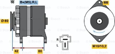 BOSCH 0 986 034 281 - Alternateur cwaw.fr