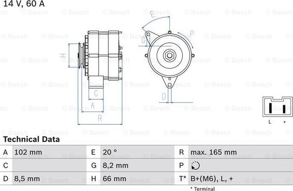 BOSCH 0 986 034 740 - Alternateur cwaw.fr