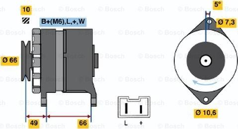 BOSCH 0 986 034 780 - Alternateur cwaw.fr