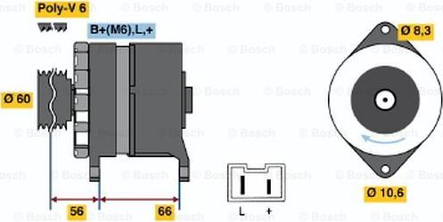 BOSCH 0 986 036 941 - Alternateur cwaw.fr