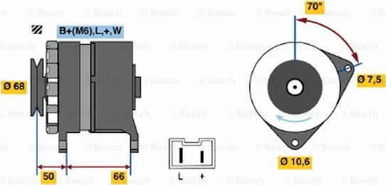 BOSCH 0 986 036 901 - Alternateur cwaw.fr