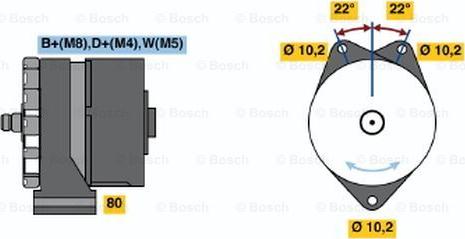 BOSCH 0 986 036 920 - Alternateur cwaw.fr