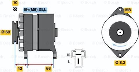 BOSCH 0 986 036 501 - Alternateur cwaw.fr