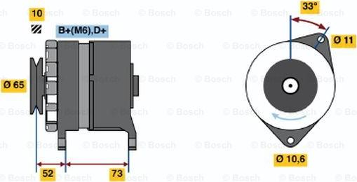 BOSCH 0 986 030 940 - Alternateur cwaw.fr