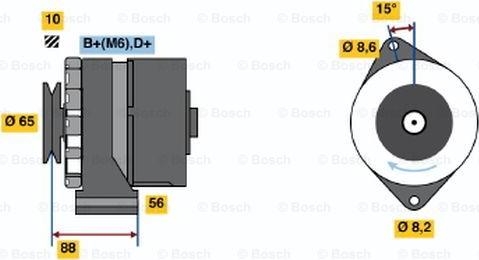 BOSCH 0 986 030 900 - Alternateur cwaw.fr