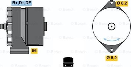 BOSCH 0 986 030 450 - Alternateur cwaw.fr