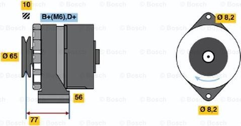 BOSCH 0 986 030 870 - Alternateur cwaw.fr