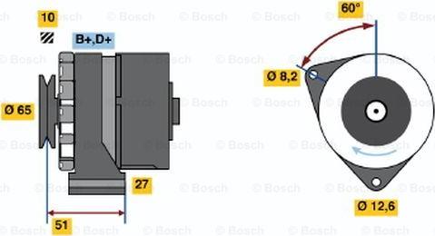 BOSCH 0 986 031 090 - Alternateur cwaw.fr