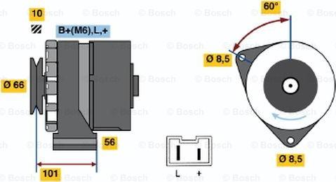 BOSCH 0 986 031 831 - Alternateur cwaw.fr