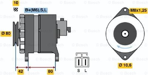 BOSCH 0 986 038 930 - Alternateur cwaw.fr