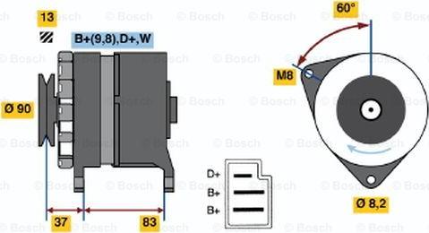 BOSCH 0 986 033 940 - Alternateur cwaw.fr