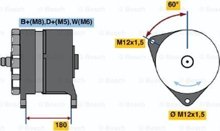 BOSCH 0 986 033 520 - Alternateur cwaw.fr