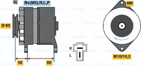 BOSCH 0 986 032 641 - Alternateur cwaw.fr