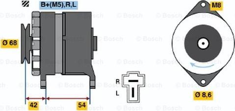 BOSCH 0 986 032 611 - Alternateur cwaw.fr