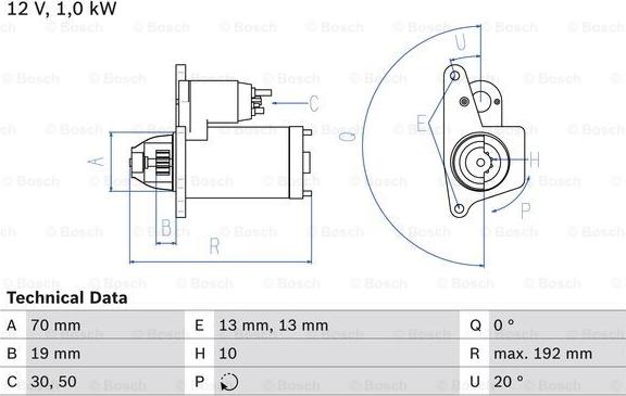 BOSCH 0 986 025 690 - Démarreur cwaw.fr