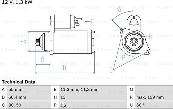 BOSCH 0 986 025 340 - Démarreur cwaw.fr