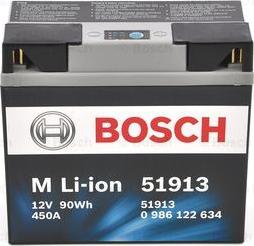 BOSCH 0 986 122 634 - Batterie de démarrage cwaw.fr