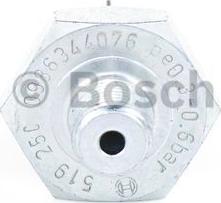 BOSCH 0 986 344 076 - Capteur, pression d'huile cwaw.fr