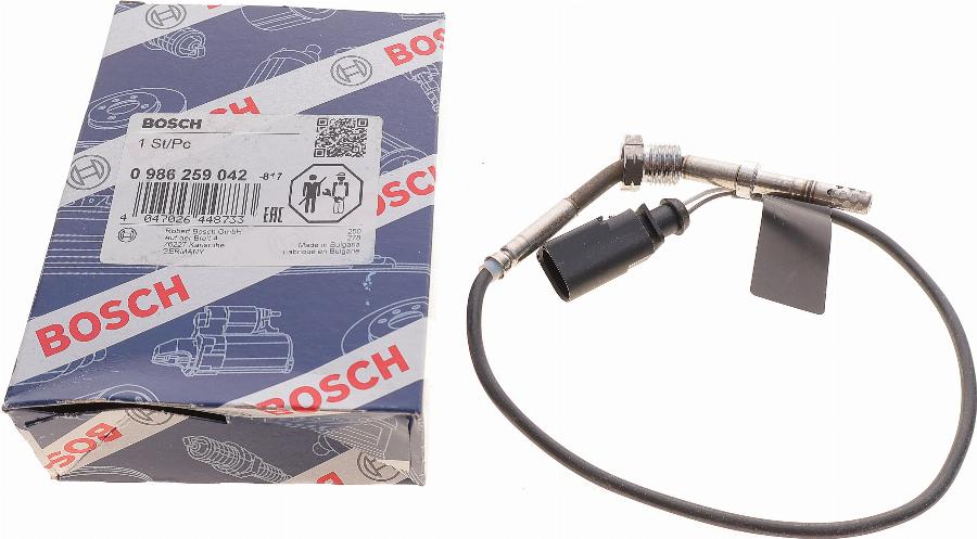 BOSCH 0 986 259 042 - Capteur, température des gaz cwaw.fr