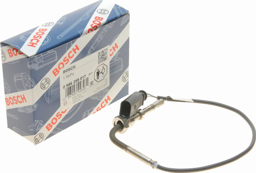 BOSCH 0 986 259 017 - Capteur, température des gaz cwaw.fr